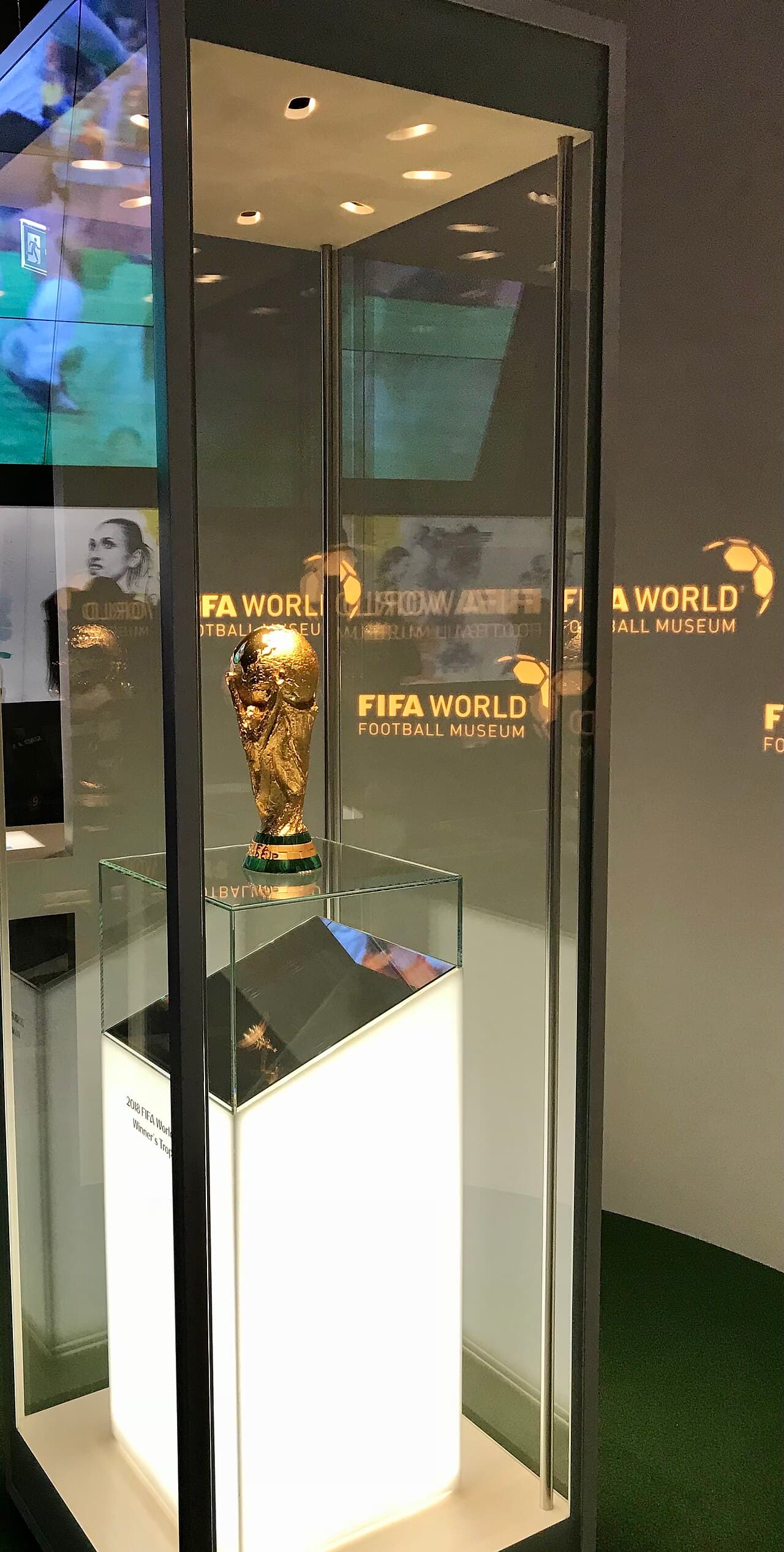 The FIFA World Cup trophy, football’s greatest prize