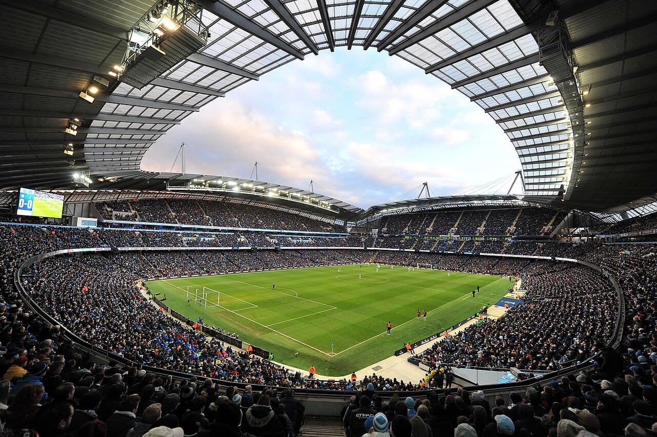 The Etihad Stadium, home of Manchester City