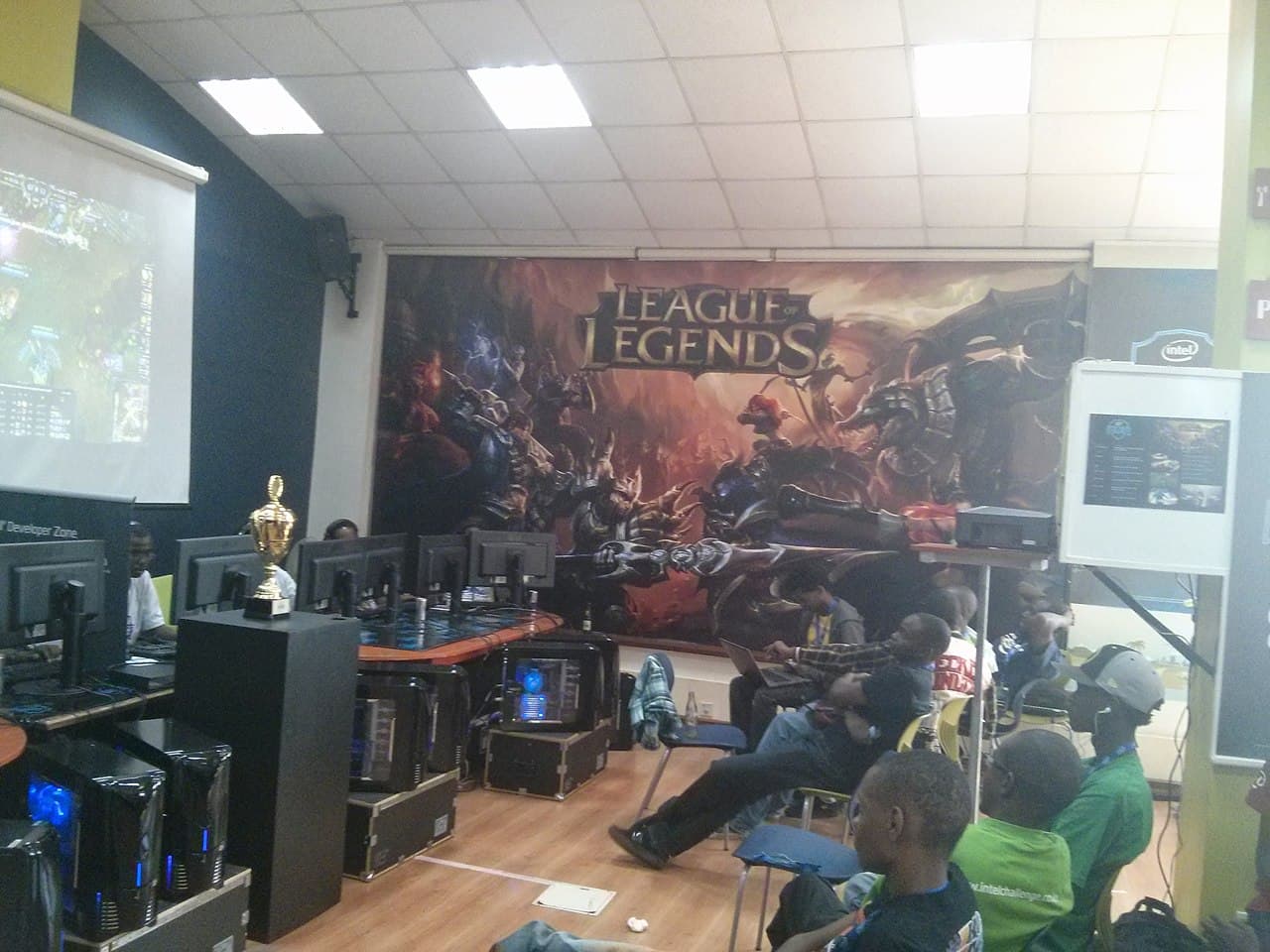 A League of Legends tournament stage